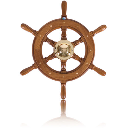 Volant en teck pour bateau à moteur - 04 - Stazo marine equipment bv - classique
