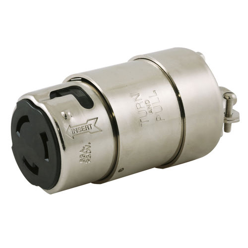 Prise électrique étanche pour ponton - HBL363CRC - Hubbell Marine Electrical Products - femelle
