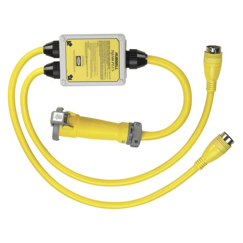 Câble adaptateur - YQ100PLUS - Hubbell Marine Electrical Products - pour bateau / pour ponton