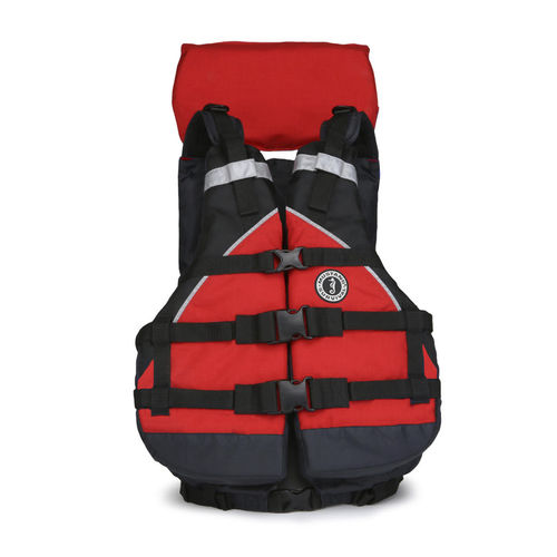 Gilet d'aide à la flottabilité pour sports nautiques - MV9080  - Mustang Survival - pour homme / mousse / rouge