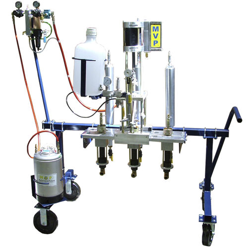 Machine de projection gelcoat - UltraMax Multi-Color - Magnum Venus Products - multicomposant / pour chantier naval