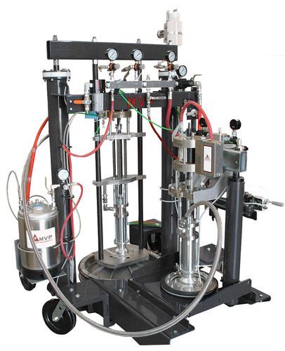 Machine de projection colle méthacrylate (MMA) - Patriot 10-1 55 LOW-FLOW - Magnum Venus Products - mobile / pour chantier naval