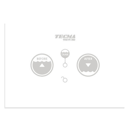 Boîtier de commande pour WC marin - Touch SFT Multifunction - Tecma - Thetford Marine