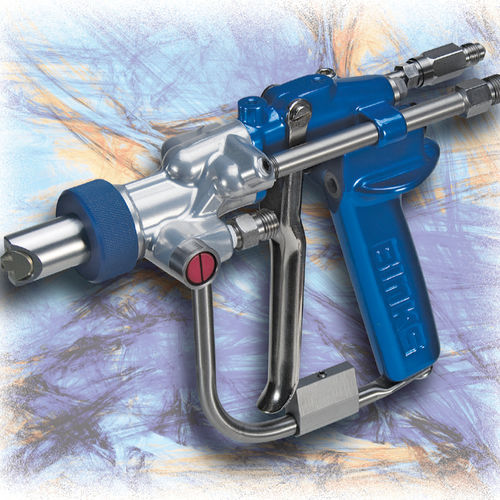 Pistolet de projection simultanée - FRP  - Binks - pour chantier naval / HVLP / à mélange interne