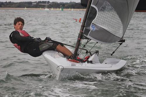 Dériveur solitaire - D-Zero - Devoti Sailing - skiff / de régate / cat boat
