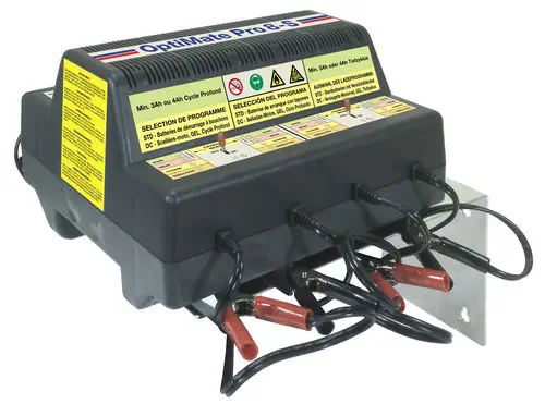 TecMate OptiMate 7 TM-260 – Chargeur Intelligent 12V/24V 10A/5A, Mainteneur & Récupérateur Batterie AGM GEL EFB STD
