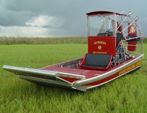 Hydroglisseur commercial - SAN FRANCISCO - Diamond Back Airboats - de recherche et sauvetage