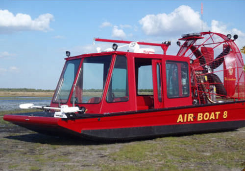 Hydroglisseur commercial - SEARCH 17 - Diamond Back Airboats - de recherche et sauvetage