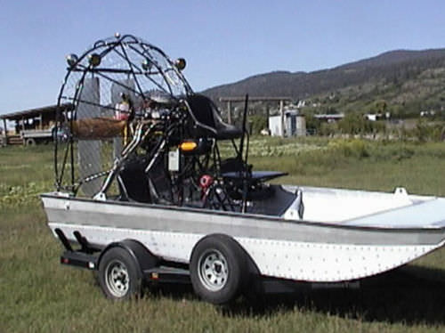 Hydroglisseur à usage personnel - 19 x 8 Emergency - Canadian Airboats - de recherche et sauvetage