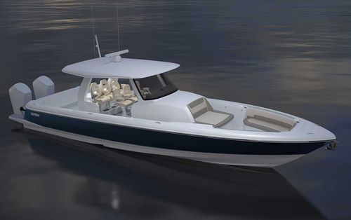 Vedette hors-bord - 427 NOMAD SE - Intrepid - bimoteur / open / à console centrale
