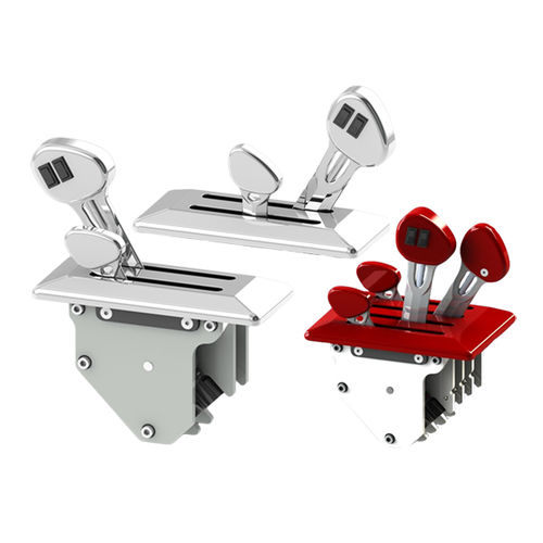Manette de commande moteur - QR Series™ - Livorsi Marine - mécanique / multilevier / pour bateau