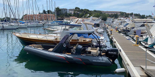 Bateau pneumatique hors-bord - 700  - AquaSpirit - RIB / carène à redan / open