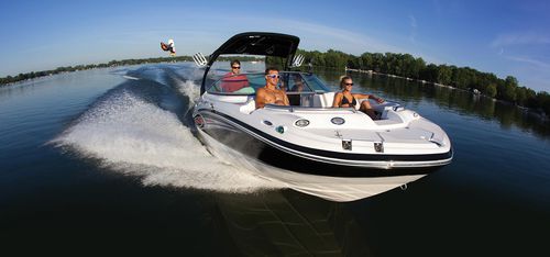 Deck-boat in-bord - SD 2200 I/O - Hurricane - de wakeboard / de ski nautique / max. 9 personnes