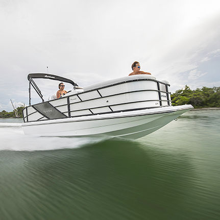 Bateau ponton hors-bord - FD 216 OB - Hurricane - de pêche sportive / max. 10 personnes
