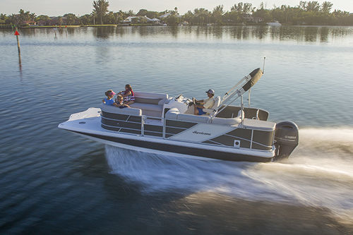 Bateau ponton hors-bord - FD 236F OB - Hurricane - max. 12 personnes
