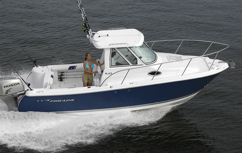 Cabin-cruiser hors-bord - 23 XP - Pro Line Boats - hard-top / de plongée / de pêche sportive