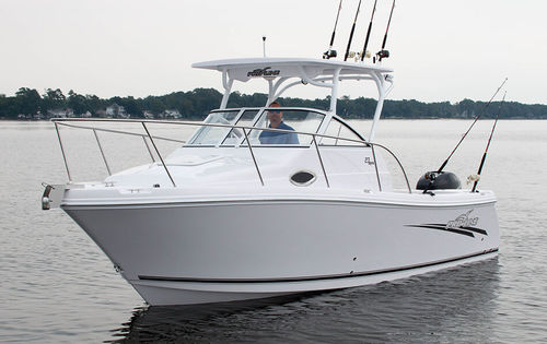 Cabin-cruiser hors-bord - 23 EXPRESS - Pro Line Boats - hard-top / de pêche sportive / T-Top