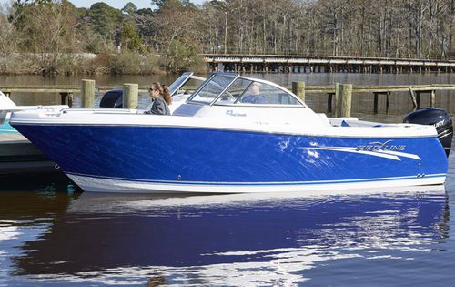 Runabout hors-bord - 23 DUAL CONSOLE - Pro Line Boats - bow-rider / à double console