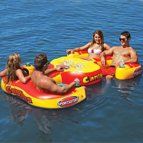 Canapé flottant 4 places - CANTINA LOUNGE - Sportsstuff