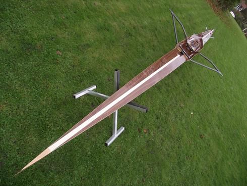 Bateau d'aviron de course - SPECIAL - Carl Douglas - skiff