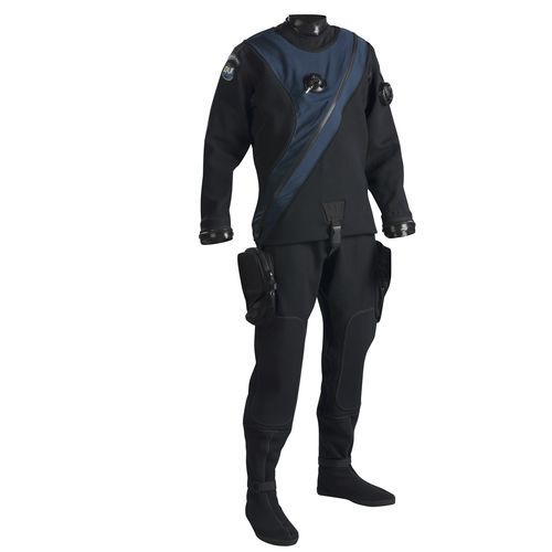 Combinaison de plongée - CF200X  - Diving Unlimited International - à usage professionnel / combinaison étanche / à manches longues