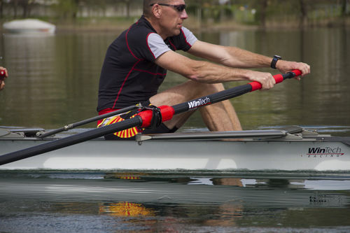 Aviron pour skiff - RDS - Wintech Racing - réglable / en carbone