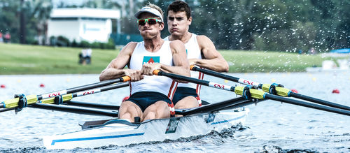 Bateau d'aviron de course - F13 - Filippi - deux de couple