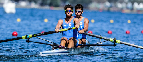 Bateau d'aviron de course - F46 - Filippi - deux de couple