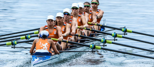 Bateau d'aviron de course - F09 - Filippi - huit de couple