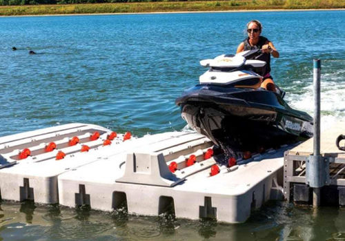 Ponton flottant - CAPXL5 - CONNECT-A-DOCK - pour amarrage à sec / pour marina / pour jet-ski
