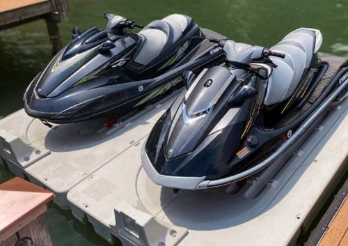 Ponton flottant - CAPXL6 - CONNECT-A-DOCK - pour amarrage à sec / pour jet-ski