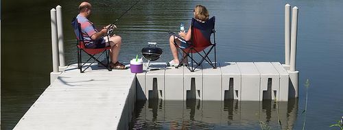 Ponton flottant - LPK201 series - CONNECT-A-DOCK - modulable / d'amarrage / pour marina