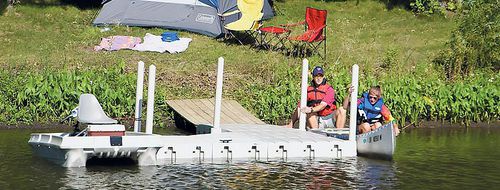 Ponton flottant - LPK101 series - CONNECT-A-DOCK - modulable / d'amarrage / pour marina