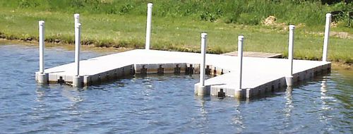 Ponton flottant - UPK101 series - CONNECT-A-DOCK - modulable / d'amarrage / pour marina