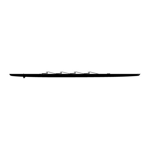 Bateau d'aviron de course - HAMMERHEAD 4+  - Hudson - quatre de pointe / avec barreur