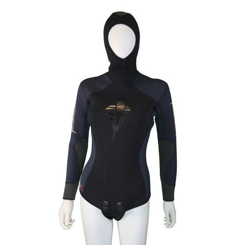 Top néoprène à cagoule - EWE - Imersion - à manches longues / pour femme