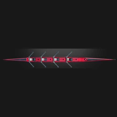 Bateau d'aviron de course - Extreme  - Kaschper Racing Shells - quatre de couple