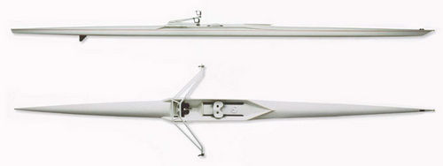 Bateau d'aviron de course - MAAS - skiff
