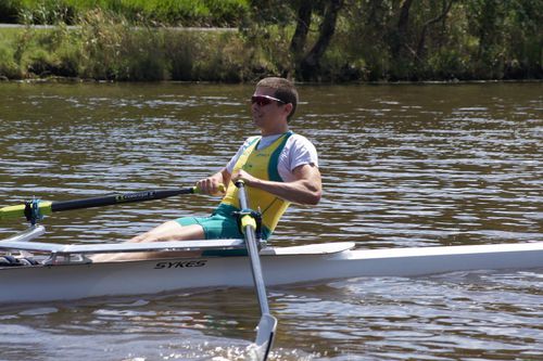Bateau d'aviron de course - MOULD 136 - Sykes - skiff / sans barreur