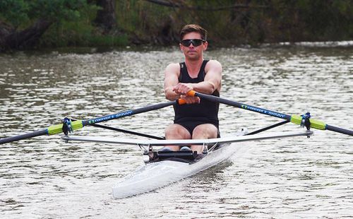 Bateau d'aviron de course - MOULD 137 - Sykes - skiff / sans barreur
