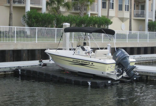 Ponton modulable - Jet dock - flottant / pour amarrage à sec / pour marina