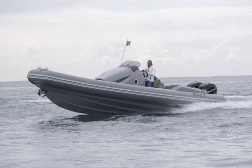 Bateau pneumatique hors-bord - STRIDER 10 - Sacs - bimoteur / semi-rigide / open