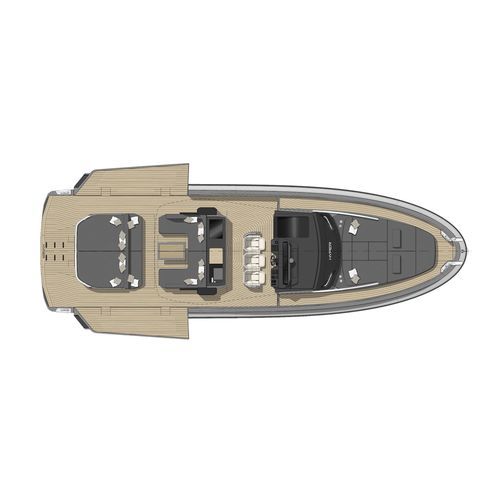 Vedette in-bord - Hyper 5S - Sacs - trimoteur / soft-top / max. 18 personnes
