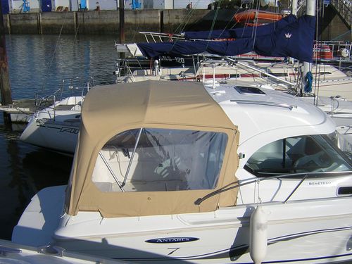 Housse De Protection Pour Bateau – Bâche Imperméable Oxford 600D, Pour Support De Proue 3/4, Rangement Facile