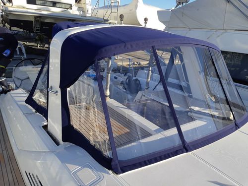 Capote de roof pour bateau - NVequipment - pour cockpit / structure en acier inoxydable