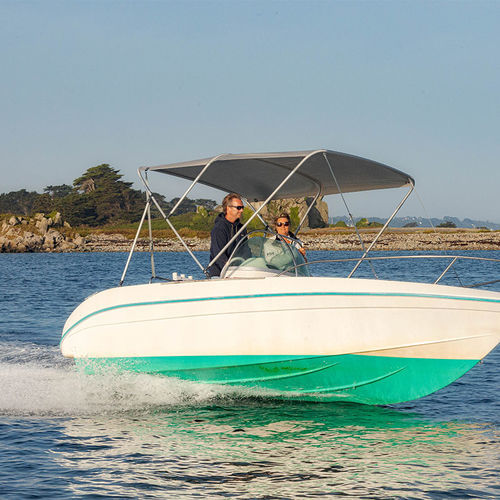Bimini top pour bateau - Bi Summertop - NVequipment - pour cockpit / structure en aluminium / en acrylique