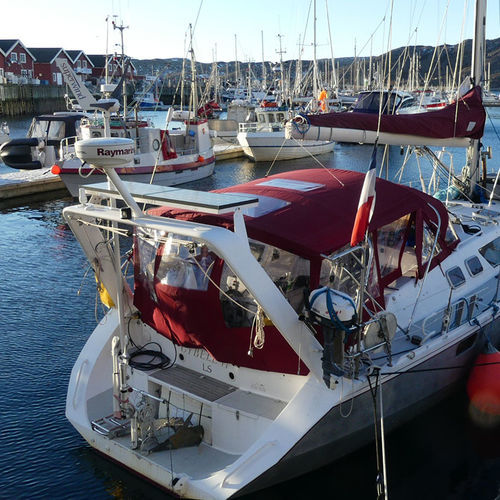 Taud de soleil pour bateau - Real Enclosure - NVequipment - pour cockpit / structure en acier inoxydable