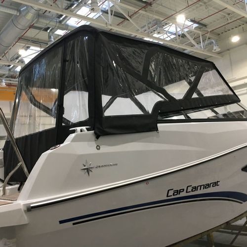 Capote de roof pour bateau - FULL SPRAYHOOD - NVequipment - pour cockpit / structure en acier inoxydable