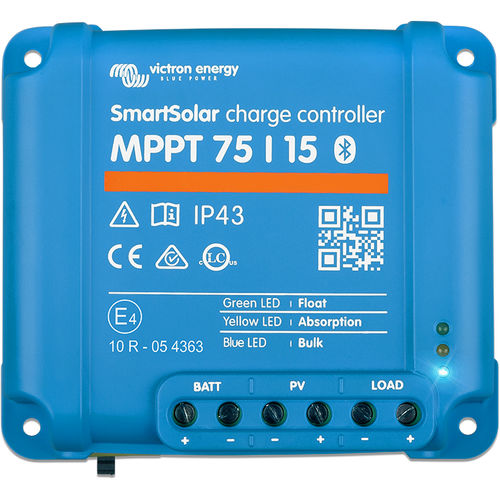 Contrôleur de charge pour batterie - MPPT 75/10 - Victron Energy - pour panneau solaire / de bateau