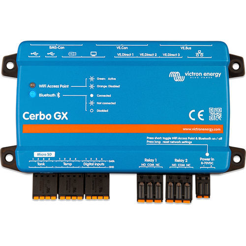 Système de contrôle pour bateau - Cerbo GX - Victron Energy - multifonction